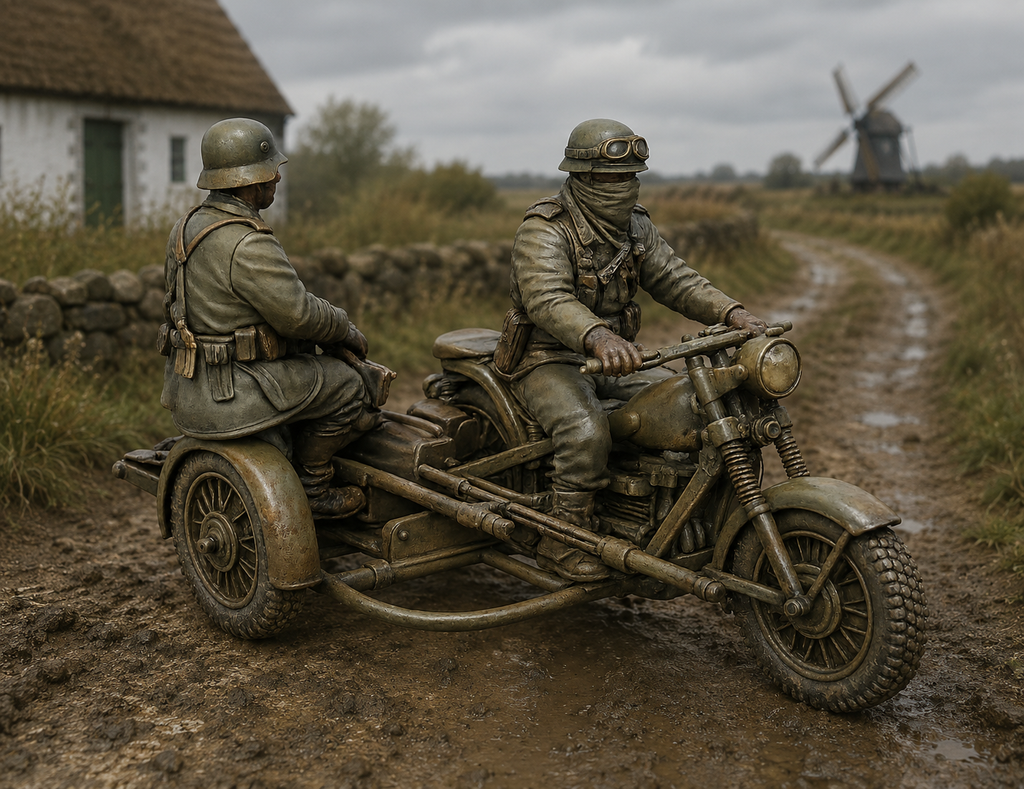 Nimbus Typ C „Humlebi“ / „Hummel“ Militär- und Straßenmotorrad