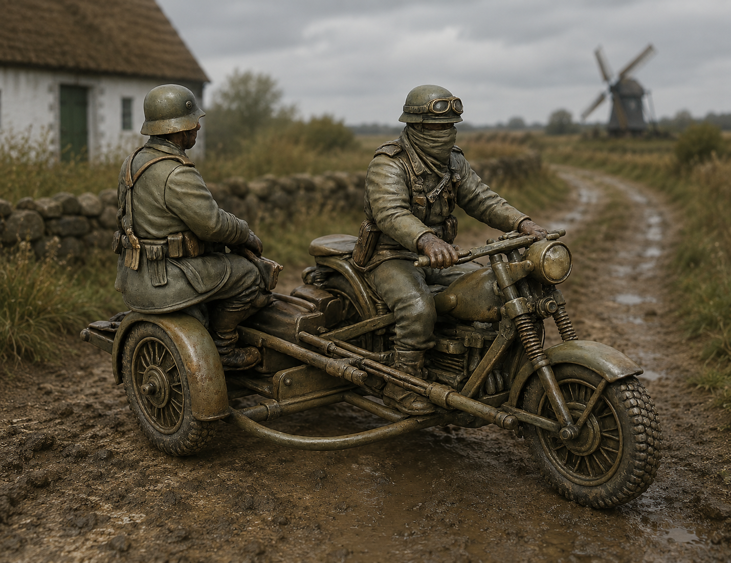 Nimbus Typ C „Humlebi“ / „Hummel“ Militär- und Straßenmotorrad