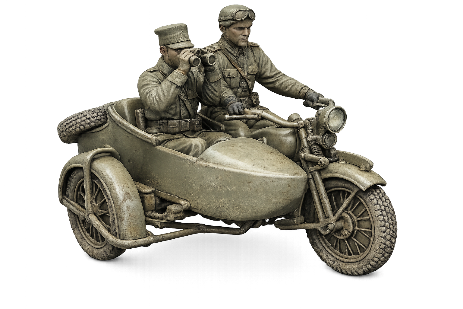 Sokół 1000 CWS M111 Schweres Militärmotorrad
