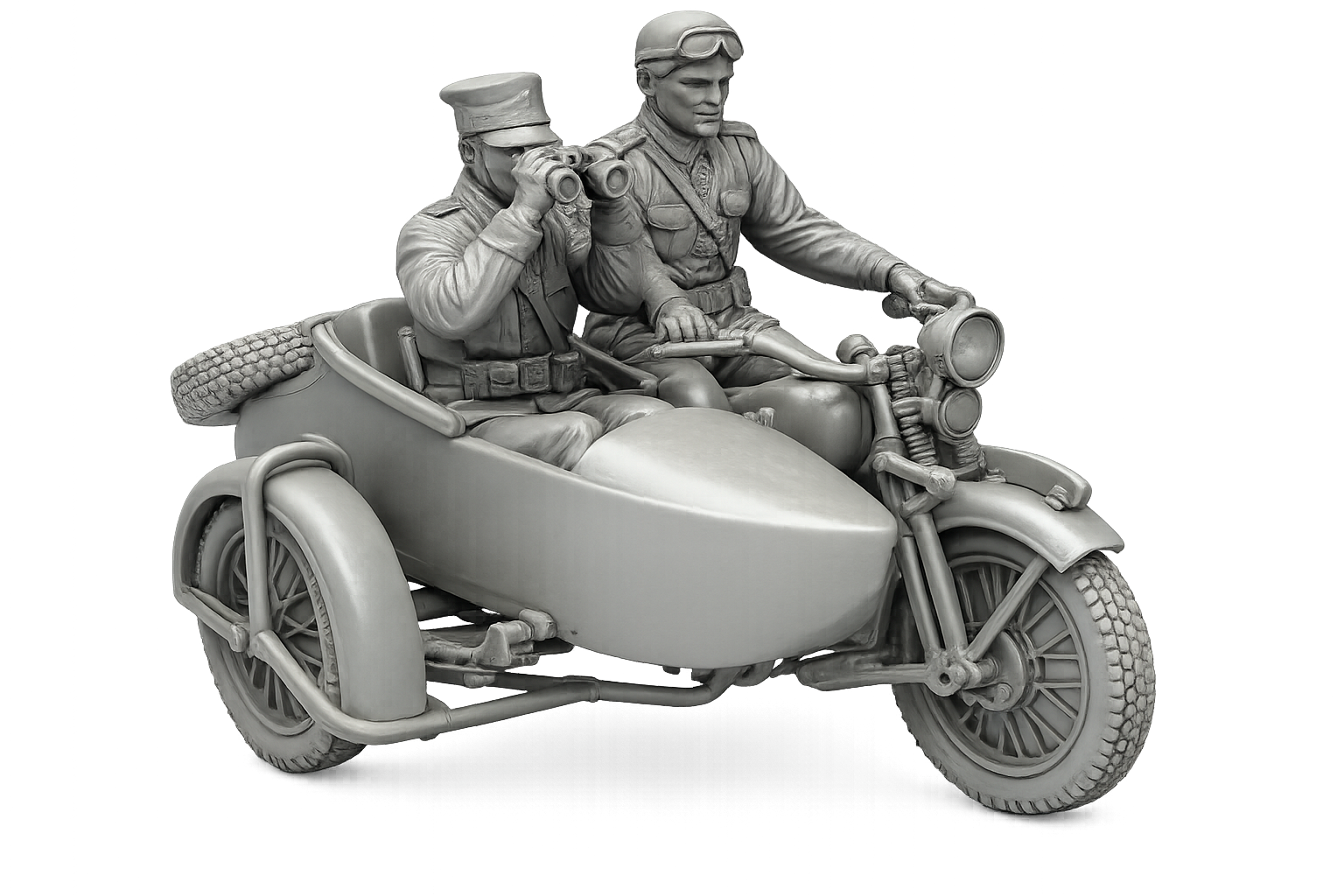 Sokół 1000 CWS M111 Schweres Militärmotorrad
