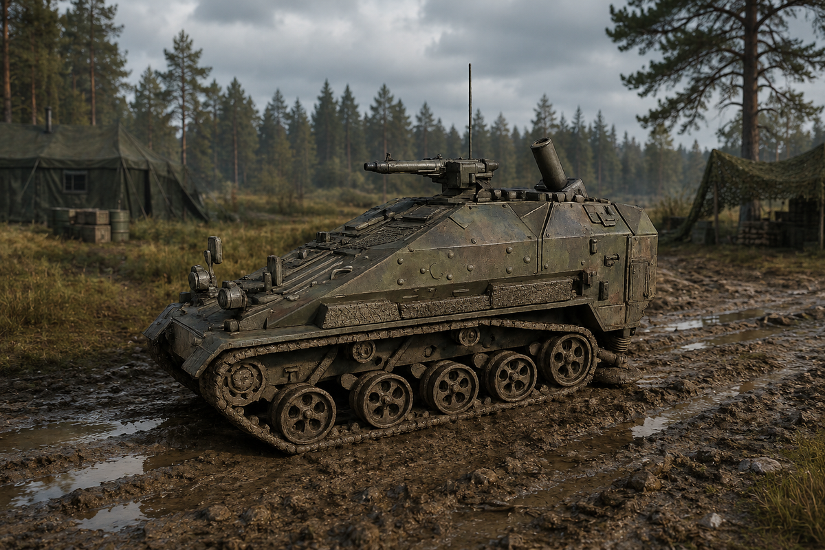 Wiesel 2 lePzMrs leichter Panzermörser Aktiv-Modus
