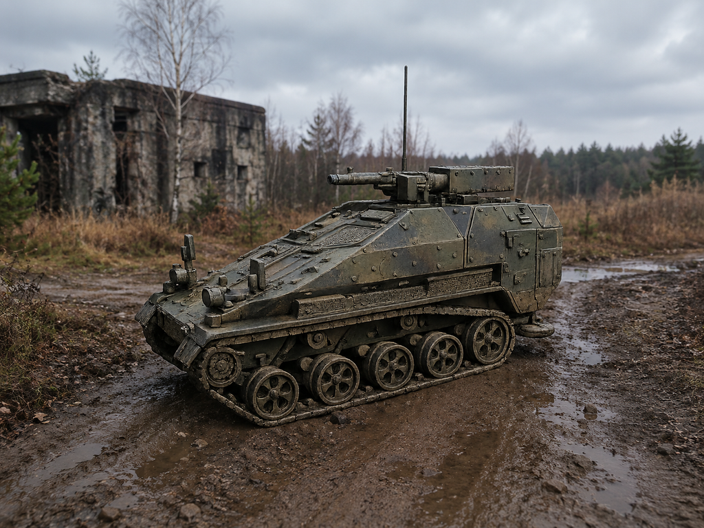 Wiesel 2 lePzMrs leichter Panzermörser Transport-Modus