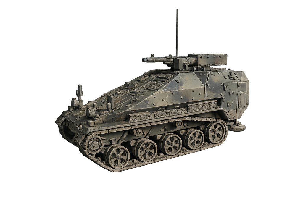 Wiesel 2 lePzMrs leichter Panzermörser Transport-Modus