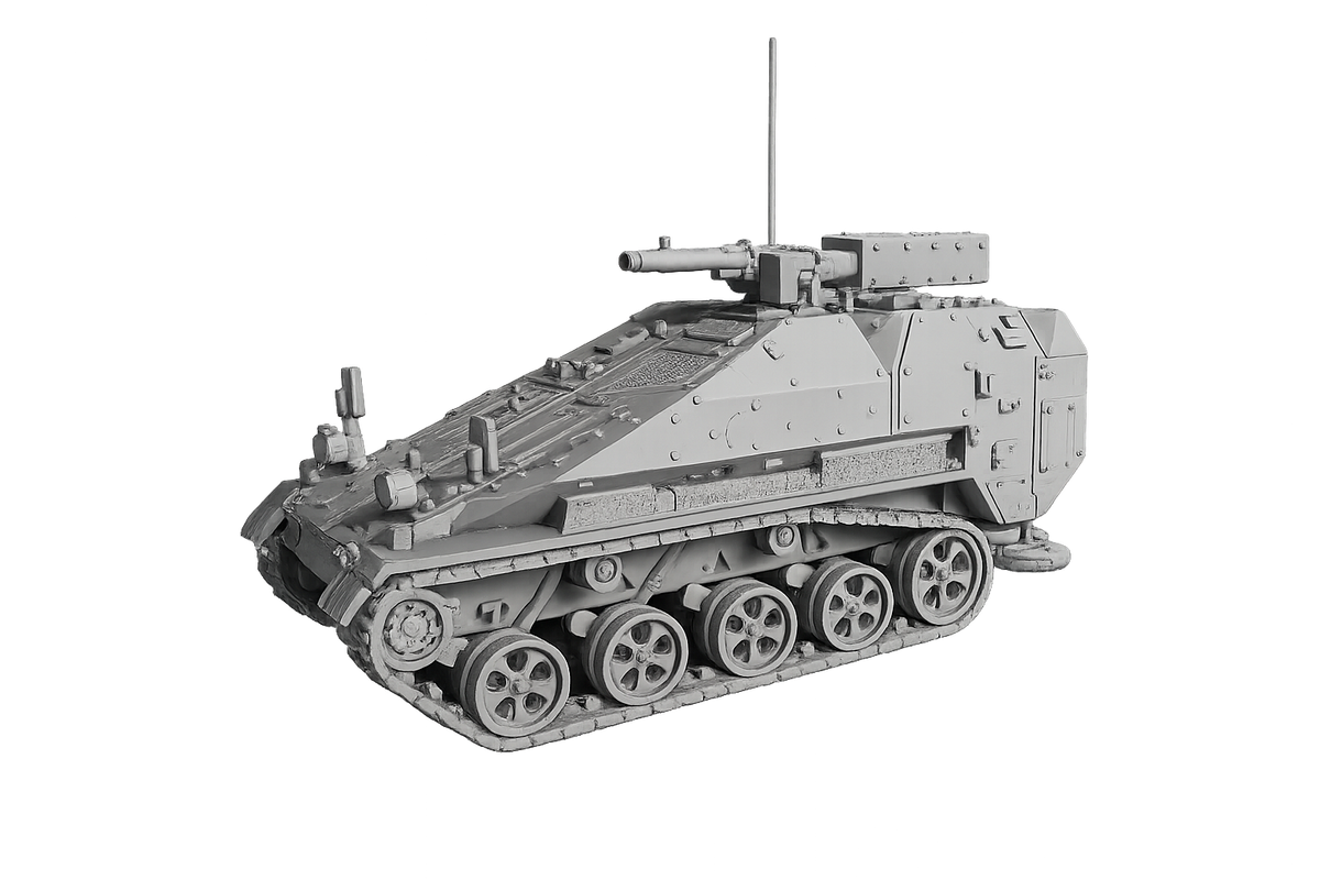 Wiesel 2 lePzMrs leichter Panzermörser Transport-Modus
