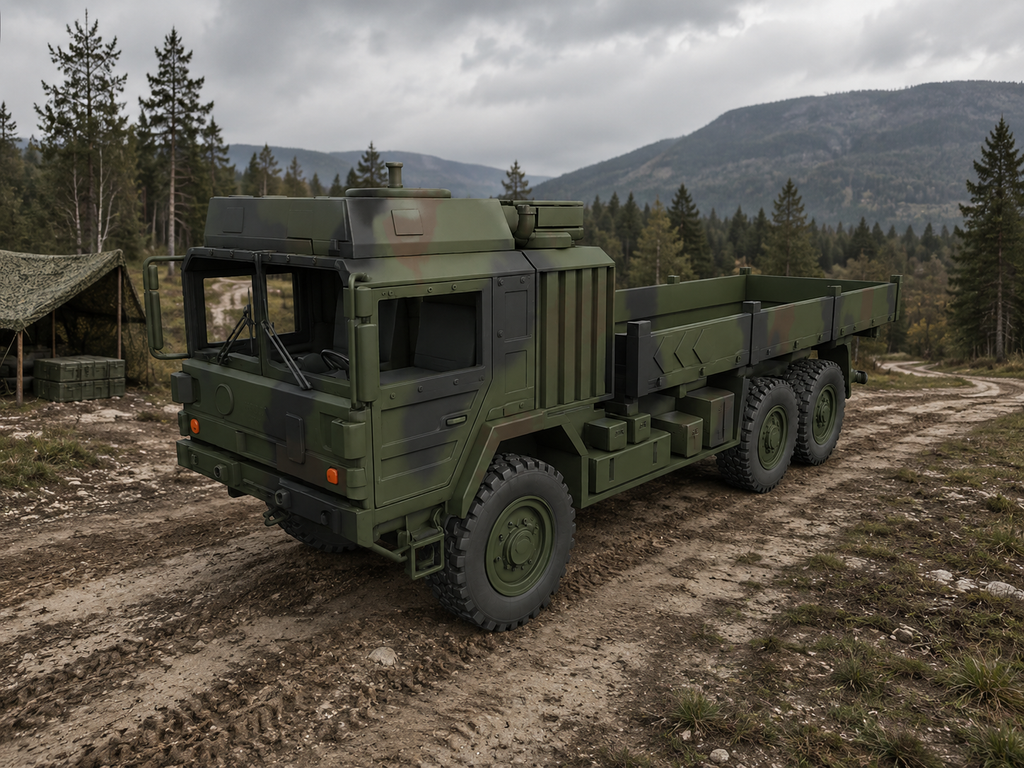 MAN HX58 Militärlastkraftwagen Offene Pritsche Typ 01