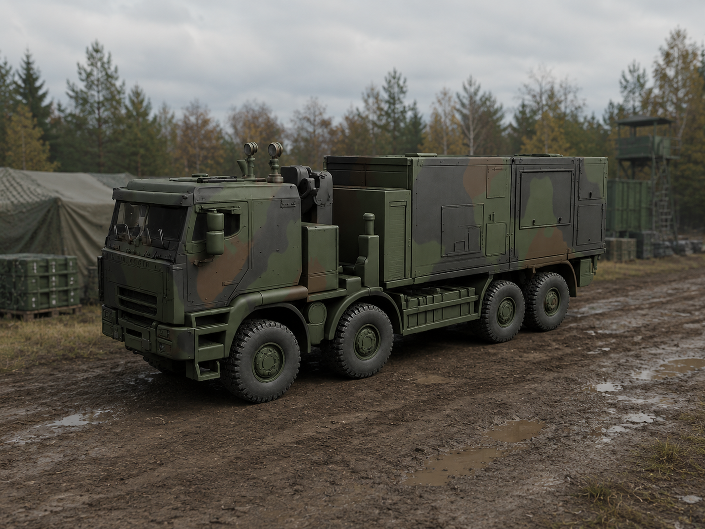 IVECO EuroTrakker 8×8 Truppenentgiftungsplatz 90 – TEP 90