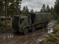 IVECO Trakker 8×8 Pritsche mit geschlossenem Planen-Aufbau Typ 02