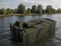 Motorboot 3 – M3-Boot „PEGASUS“ Militärisches Arbeits-, Schub- und Brückenboot