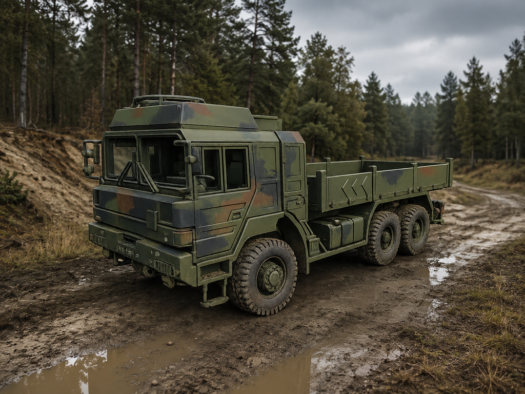RMMV HX2 6×6 Offene Pritsche