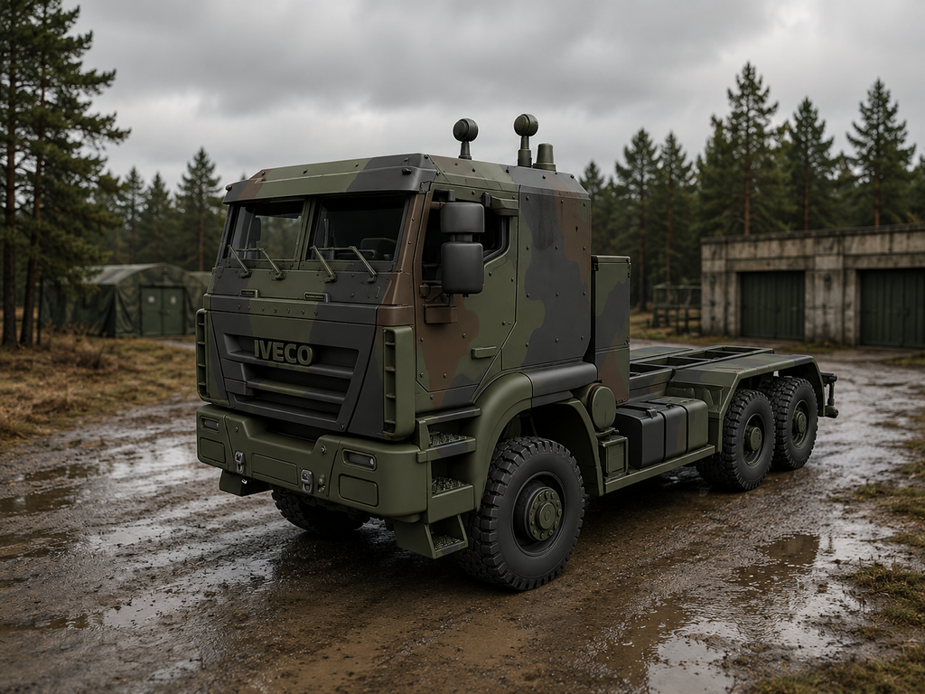 IVECO Trakker 6×6 Fahrgestell mit Fahrerhaus ohne rückwärtigen Aufbau