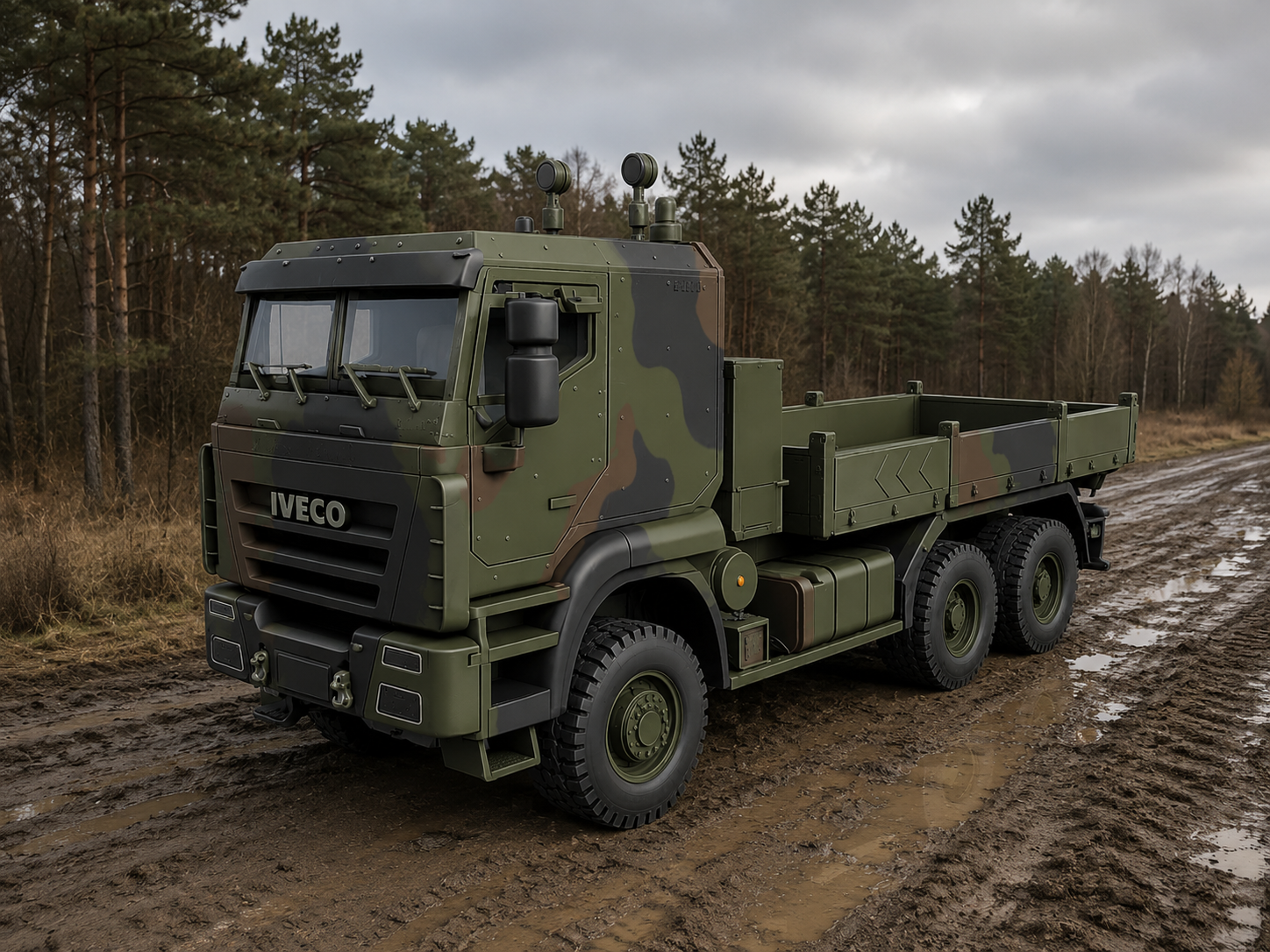 IVECO Trakker 6×6 Offene PritscheOffene Pritsche