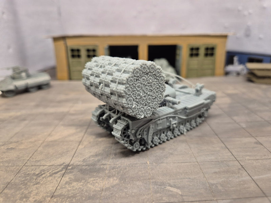 Churchill Mk. IV Gepanzerter Pionier- und Hindernisräumpanzer mit Faschinenträger