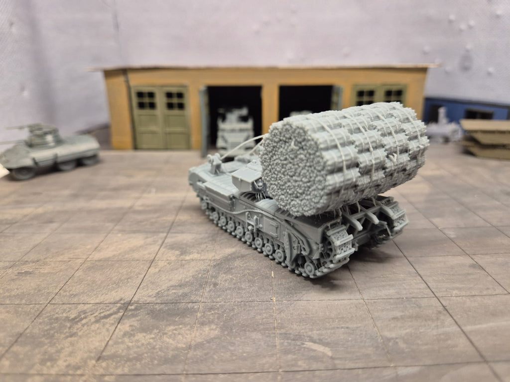 Churchill Mk. IV Gepanzerter Pionier- und Hindernisräumpanzer mit Faschinenträger