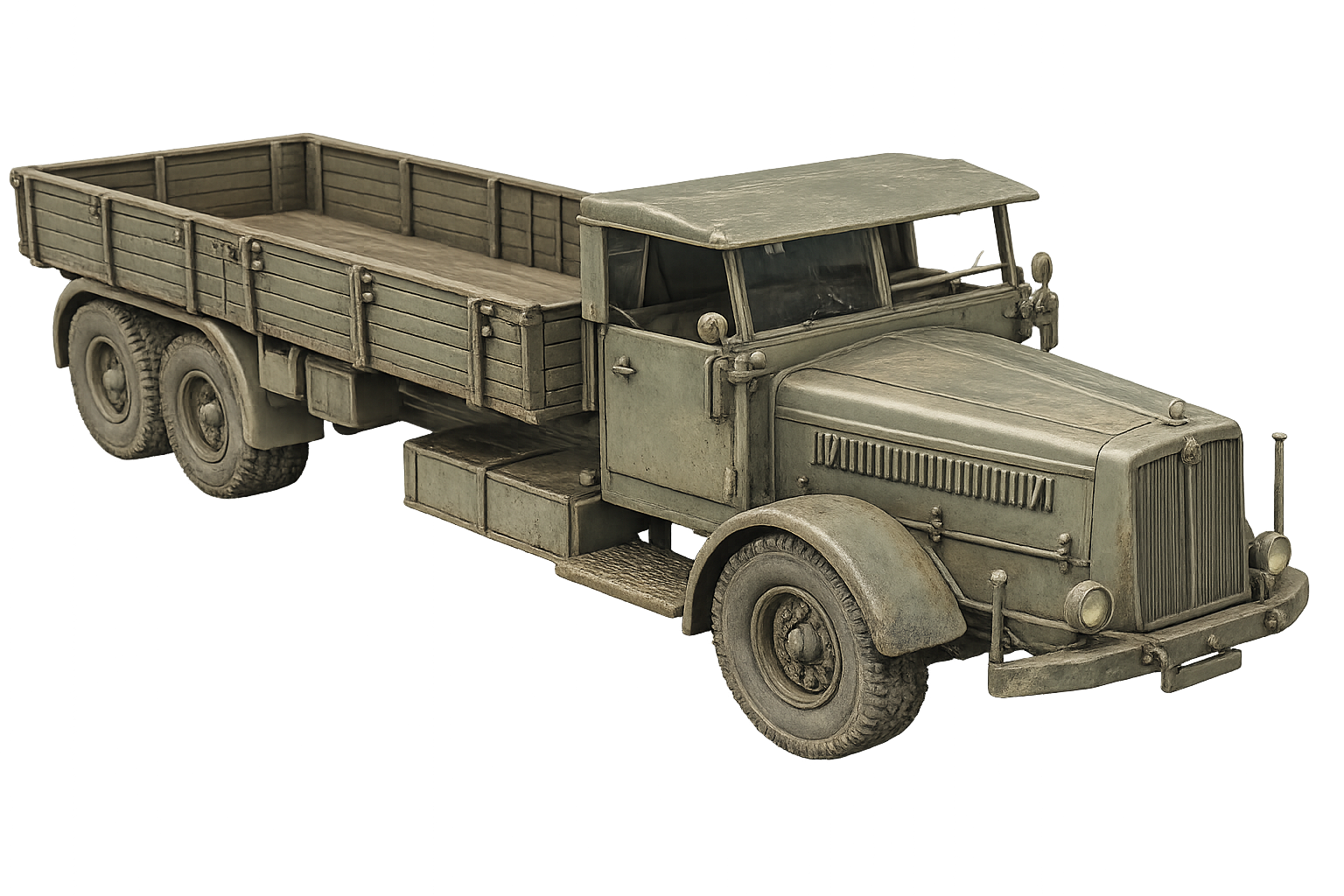 FAUN L900 Schwerer dreiachsiger Lastkraftwagen