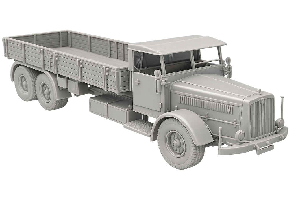 FAUN L900 Schwerer dreiachsiger Lastkraftwagen