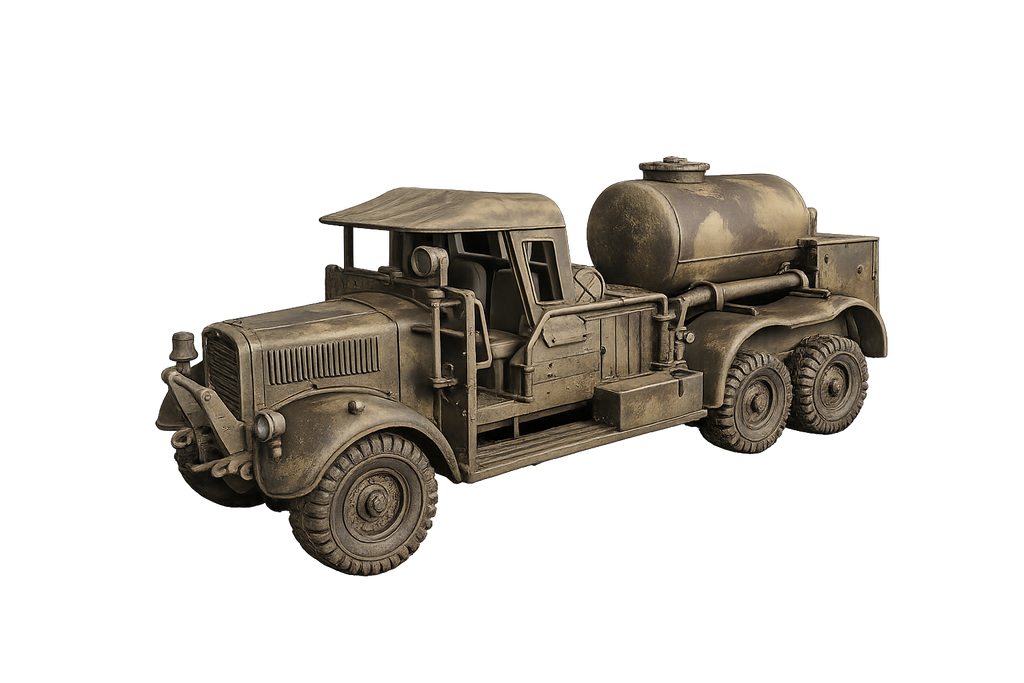 Fordson WOT1 mit großen Schaumstofftank Flugfeldfeuerwehr