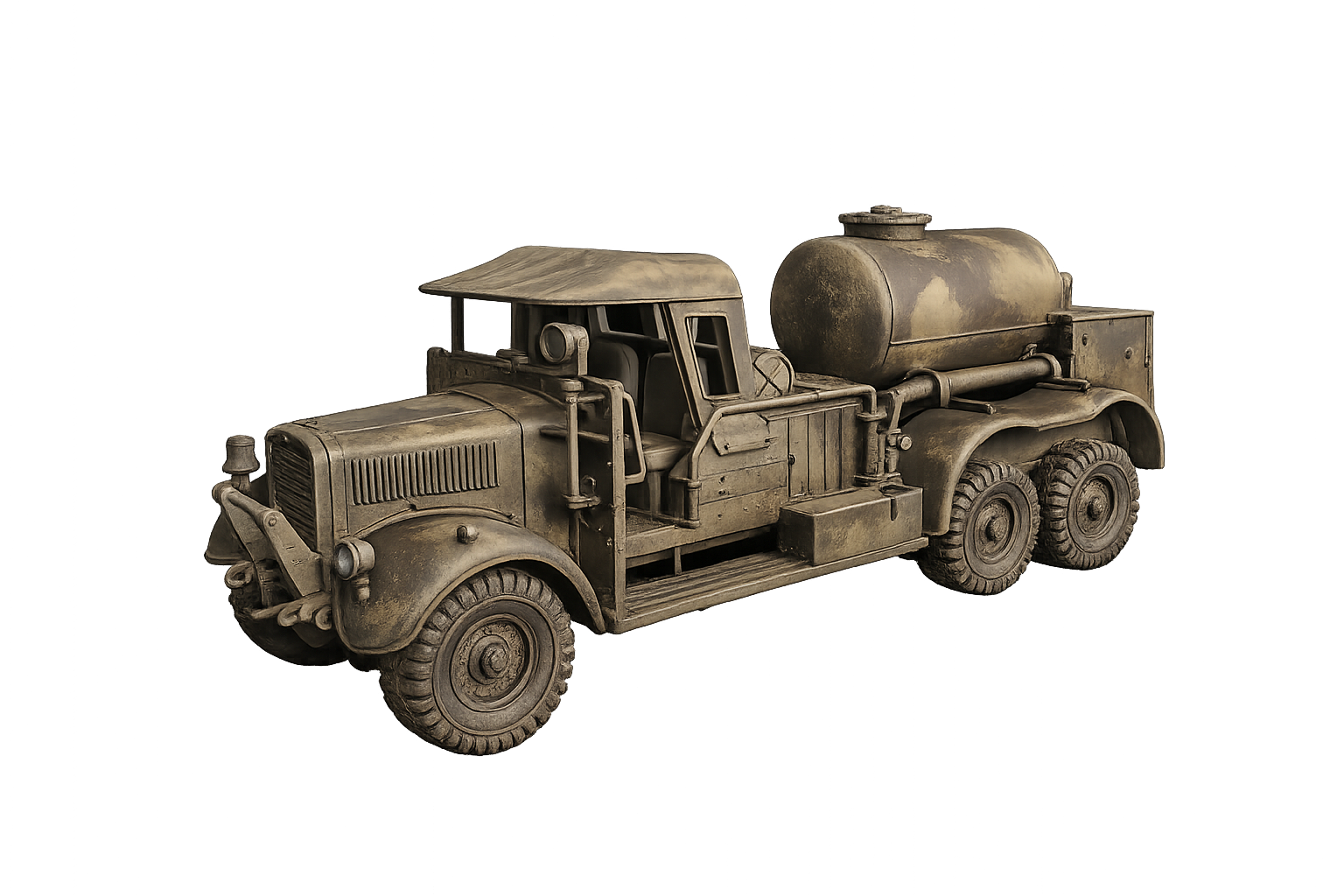 Fordson WOT1 mit großen Schaumstofftank Flugfeldfeuerwehr