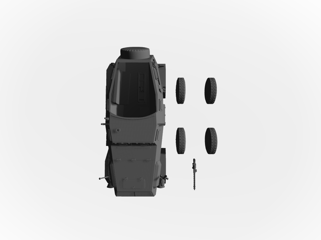 Sd.Kfz. 247 Ausf. B 4-Rad Gepanzerter Führungs- und Stabswagen