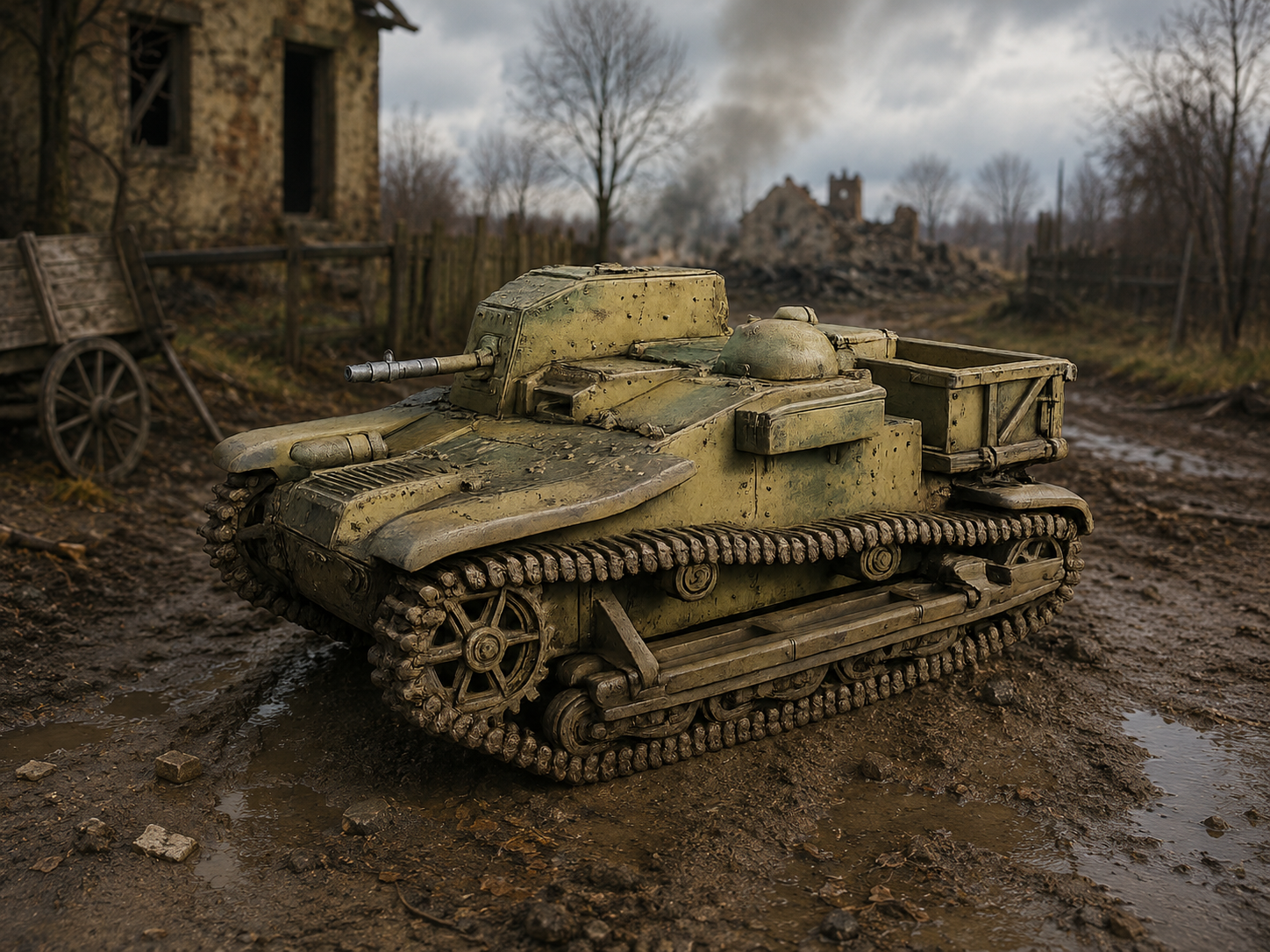 Gepanzerter MG-Träger Renault UE(f) Infanterieschlepper UE 630(f) Leichtes gepanzertes Sicherungsfahrzeug