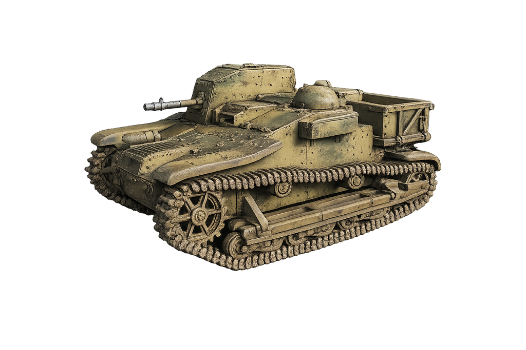 Gepanzerter MG-Träger Renault UE(f) Infanterieschlepper UE 630(f) Leichtes gepanzertes Sicherungsfahrzeug