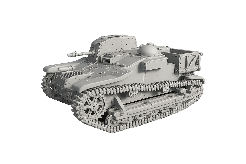 Gepanzerter MG-Träger Renault UE(f) Infanterieschlepper UE 630(f) Leichtes gepanzertes Sicherungsfahrzeug