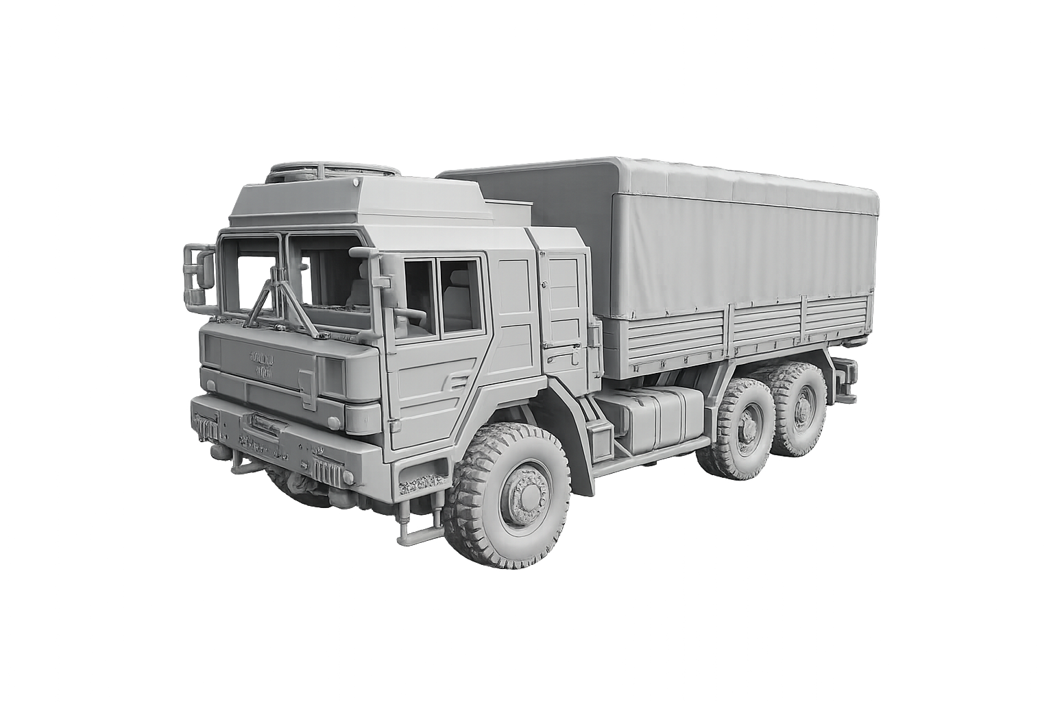 RMMV HX2 6×6 Pritsche mit geschlossenem Planen-Aufbau Typ 02
