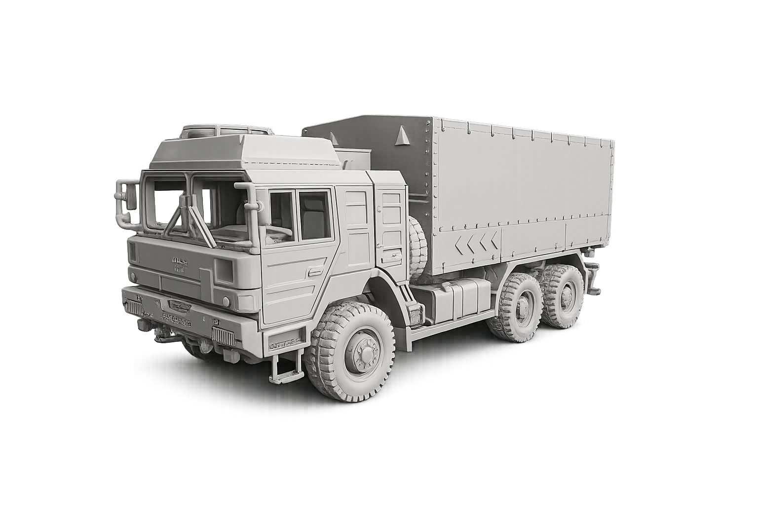 RMMV HX2 6×6 Pritsche mit geschlossenem Planen-Aufbau Typ 01