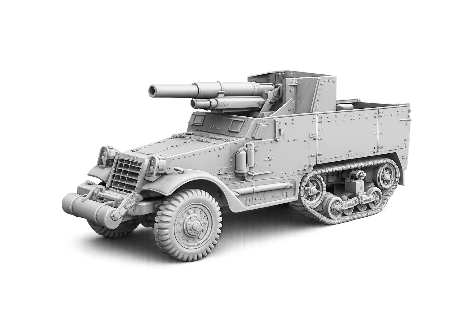 M3 GMC Selbstfahrende 75 mm Panzerabwehrkanone und Feuerunterstützungsfahrzeug