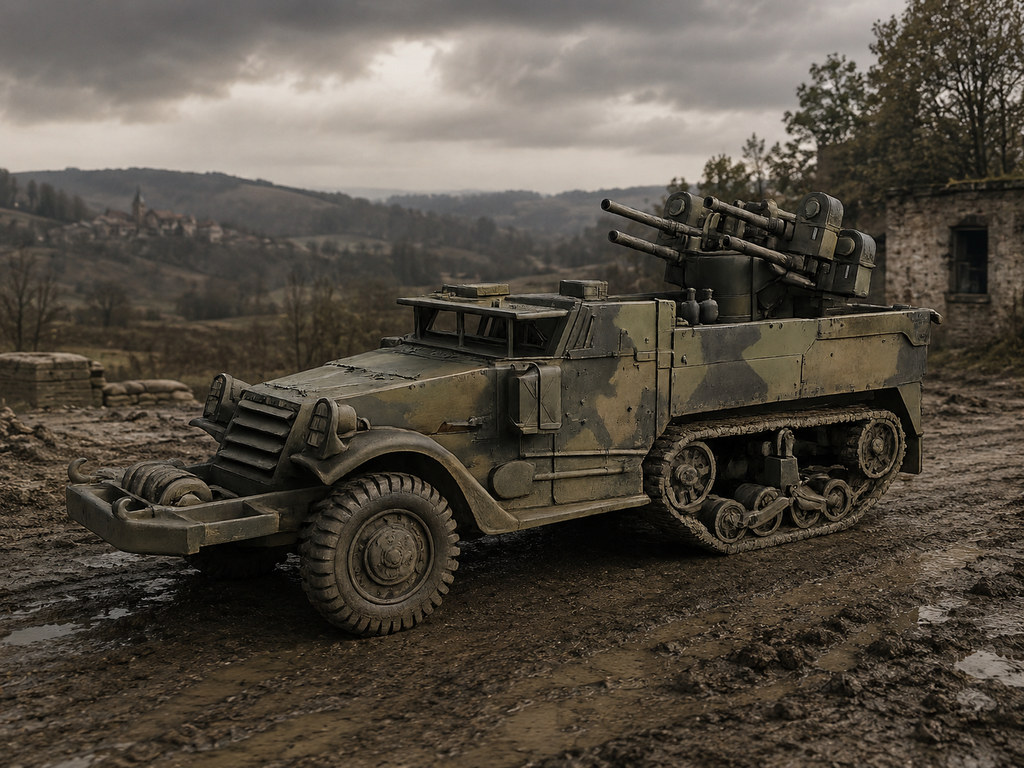 M16 MGMC Selbstfahrende Flugabwehr- und Feuerunterstützungswaffe