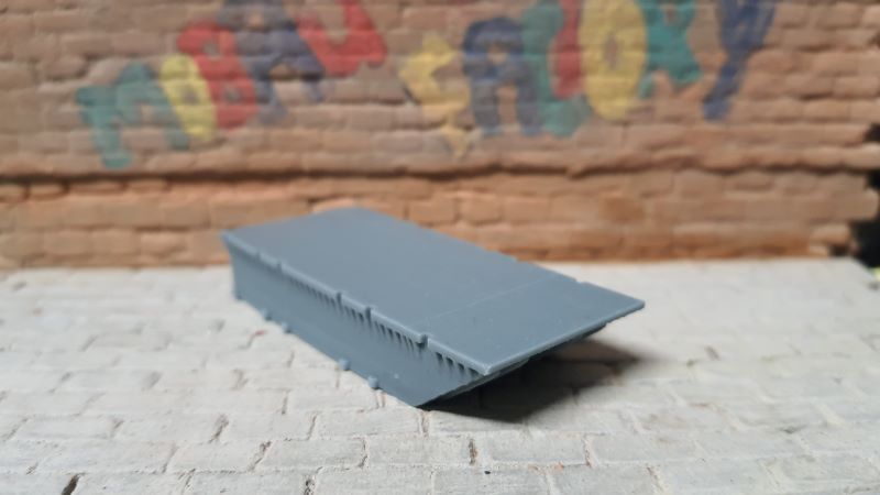 Hohlplatten-Seitenteil Pioniertechnik und Brückengerät