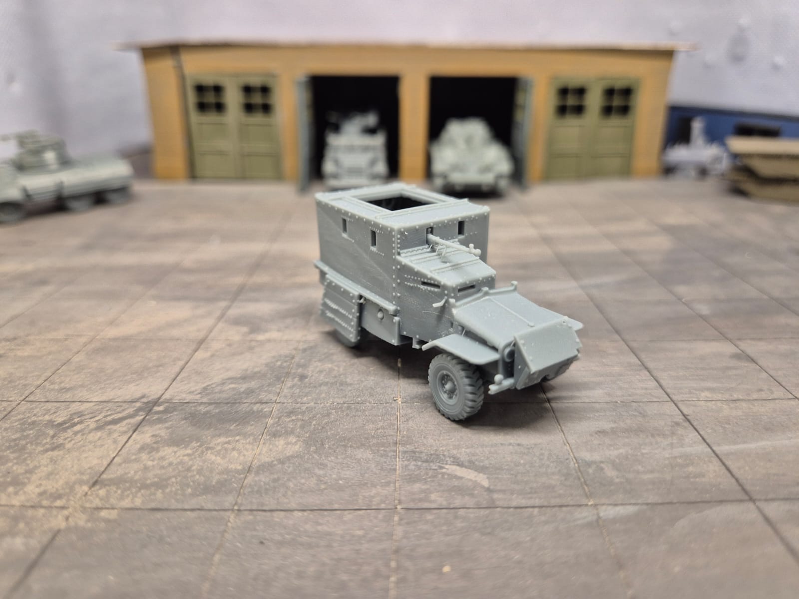 Bedford OXA Gepanzerter Lastkraftwagen der British Home Guard