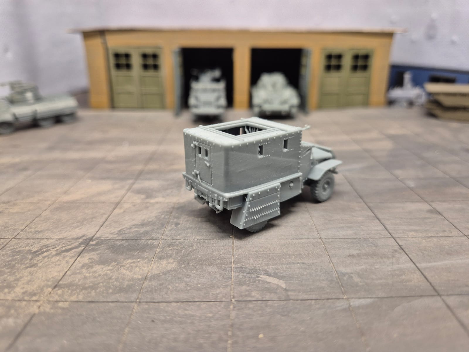 Bedford OXA Gepanzerter Lastkraftwagen der British Home Guard
