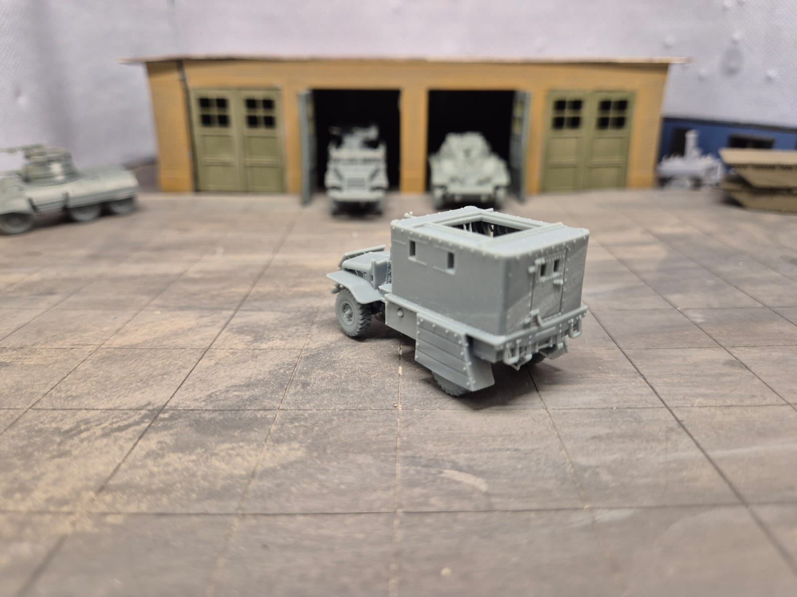 Bedford OXA Gepanzerter Lastkraftwagen der British Home Guard