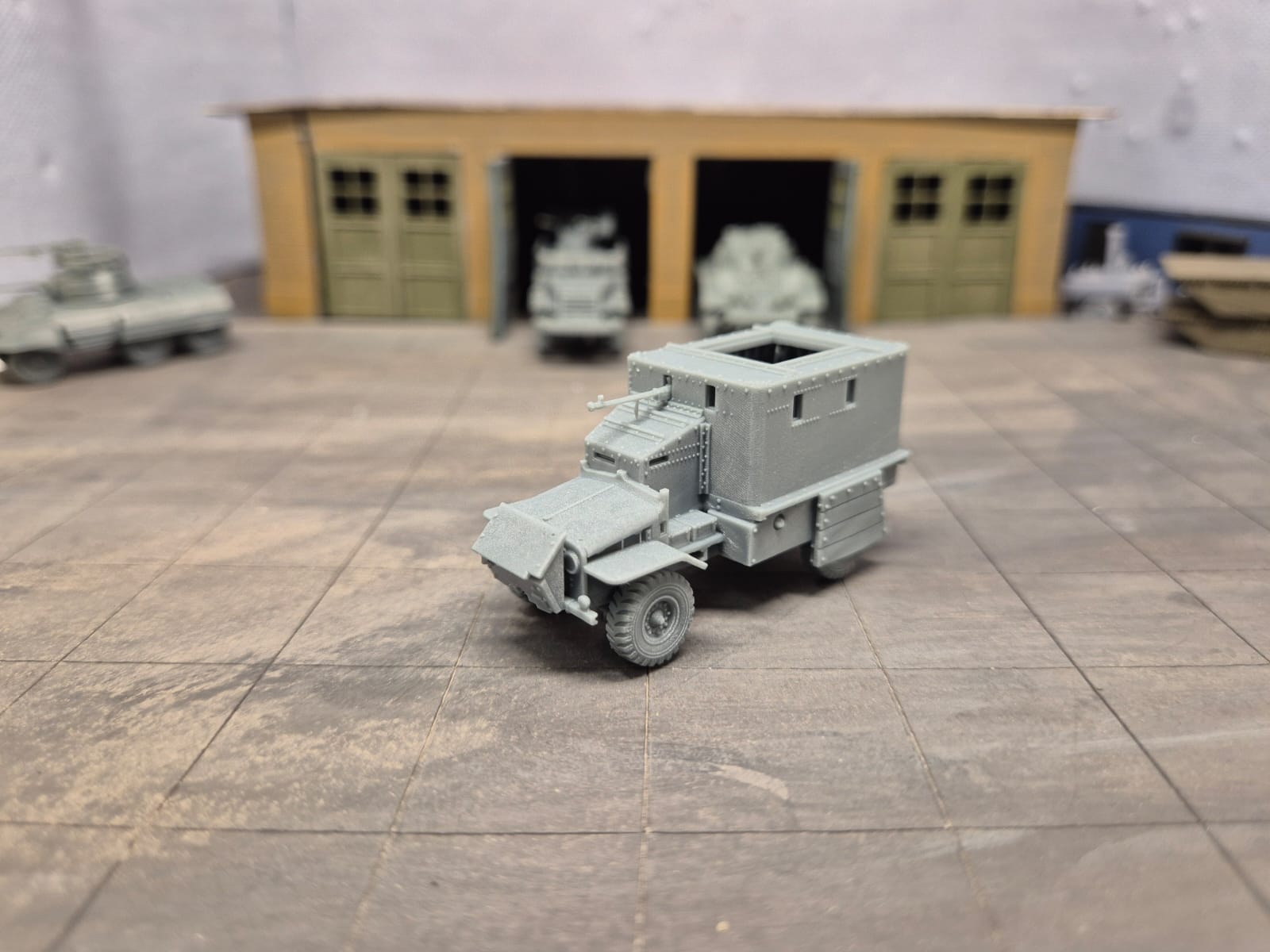 Bedford OXA Gepanzerter Lastkraftwagen der British Home Guard