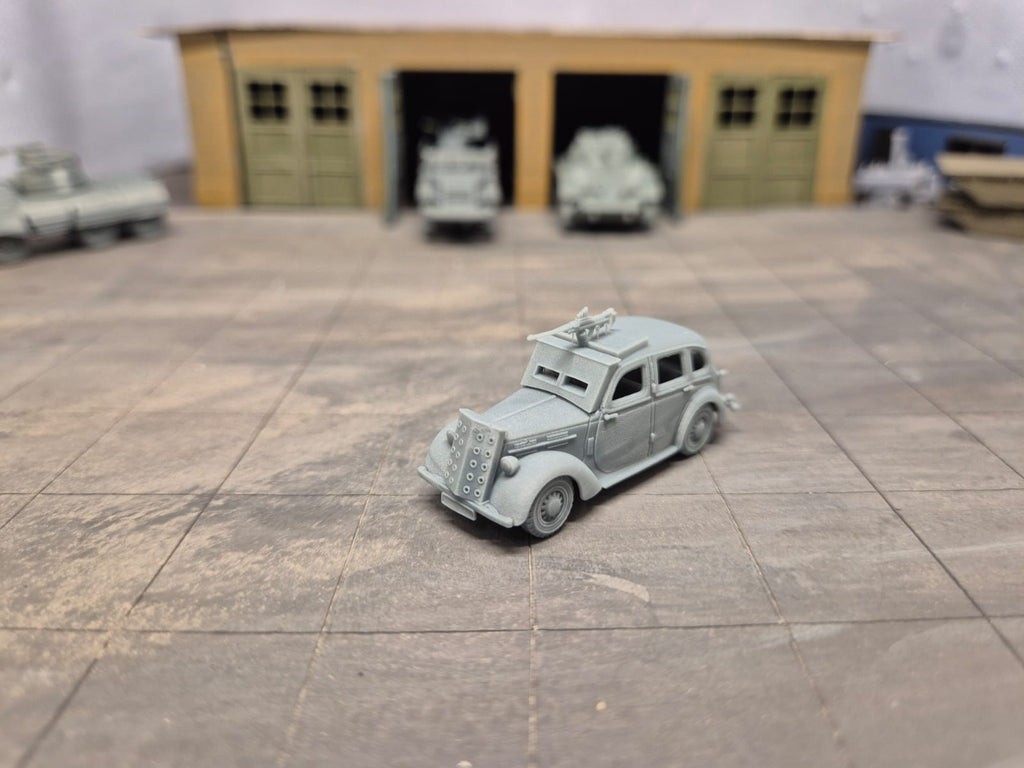 Home Guard „Malcolm Campbell“ Improvisierter leichter Panzerwagen