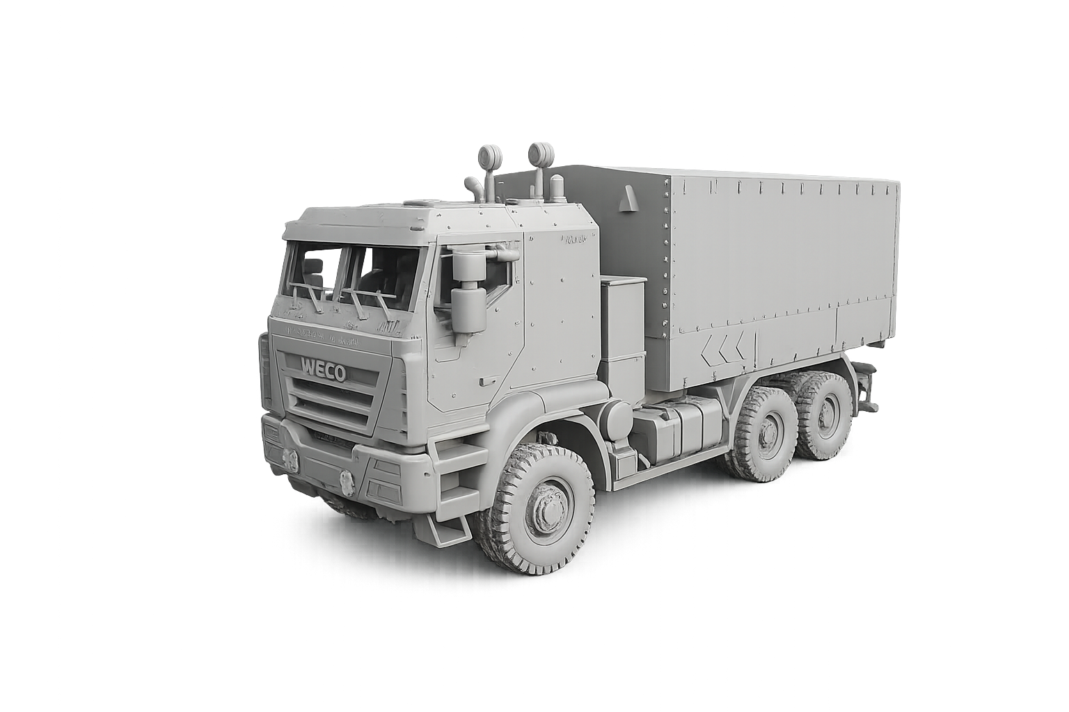 IVECO Trakker 6×6 Pritsche mit Planenaufbau Typ 01