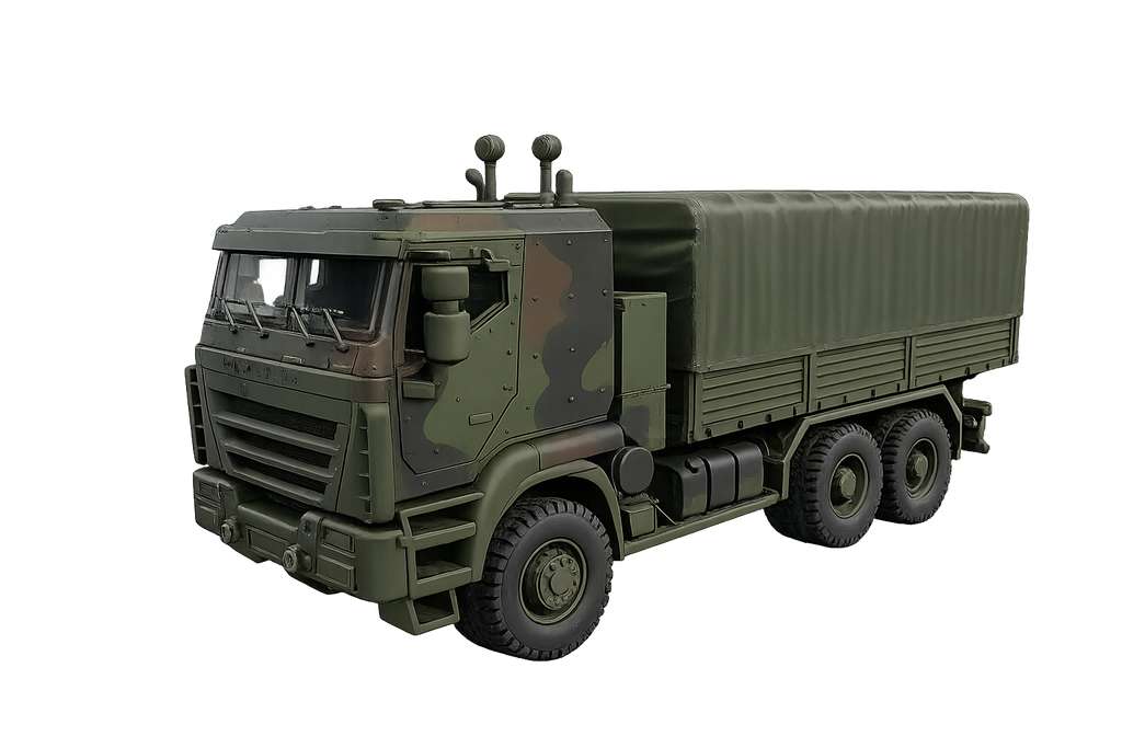IVECO Trakker 6×6 Pritsche mit Planenaufbau Typ 02