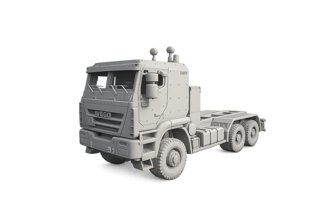 IVECO Trakker 6×6 Fahrgestell mit Fahrerhaus ohne rückwärtigen Aufbau