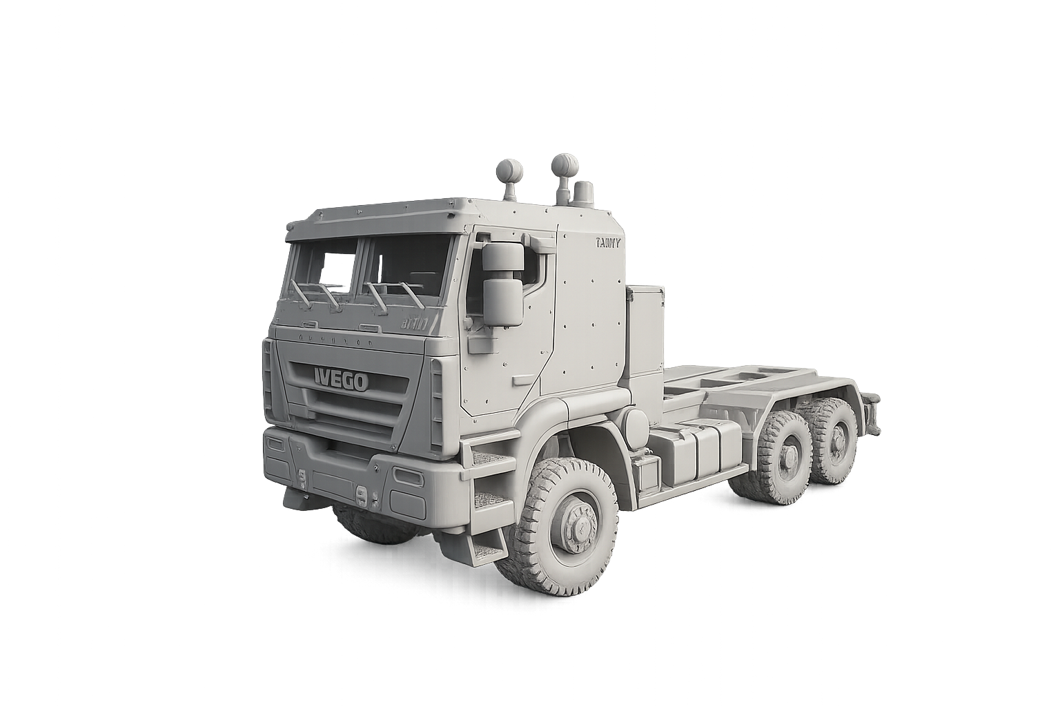 IVECO Trakker 6×6 Fahrgestell mit Fahrerhaus ohne rückwärtigen Aufbau