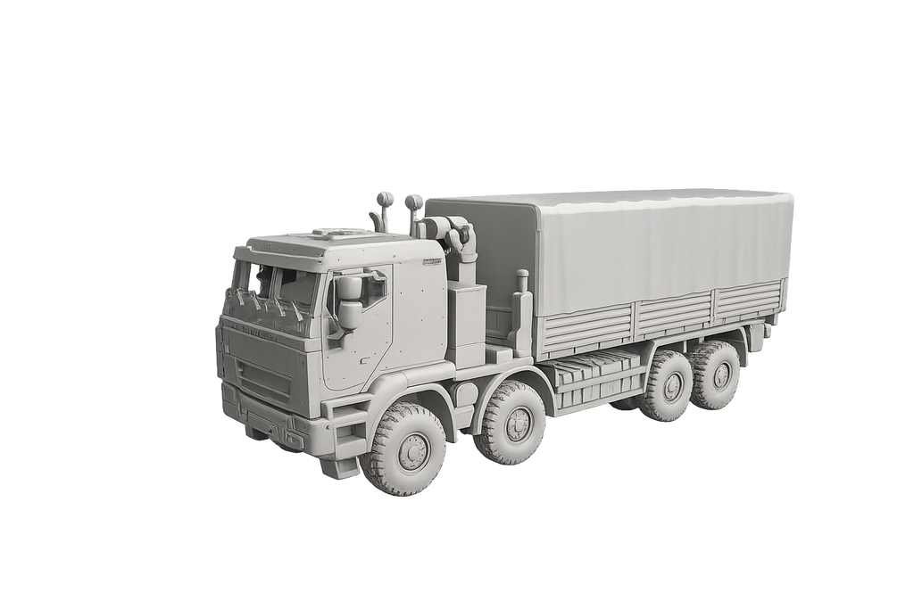 IVECO Trakker 8×8 Pritsche mit geschlossenem Planen-Aufbau Typ 02
