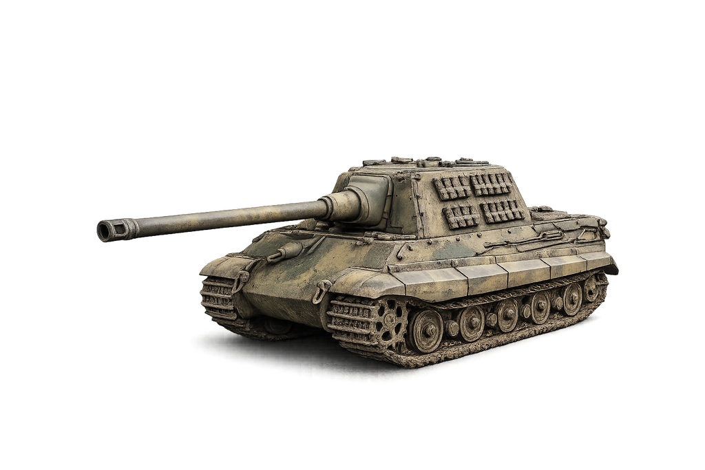 Sd.Kfz. 186 Jagdtiger Panzerjäger Tiger Ausf. B Porsche-Laufwerk