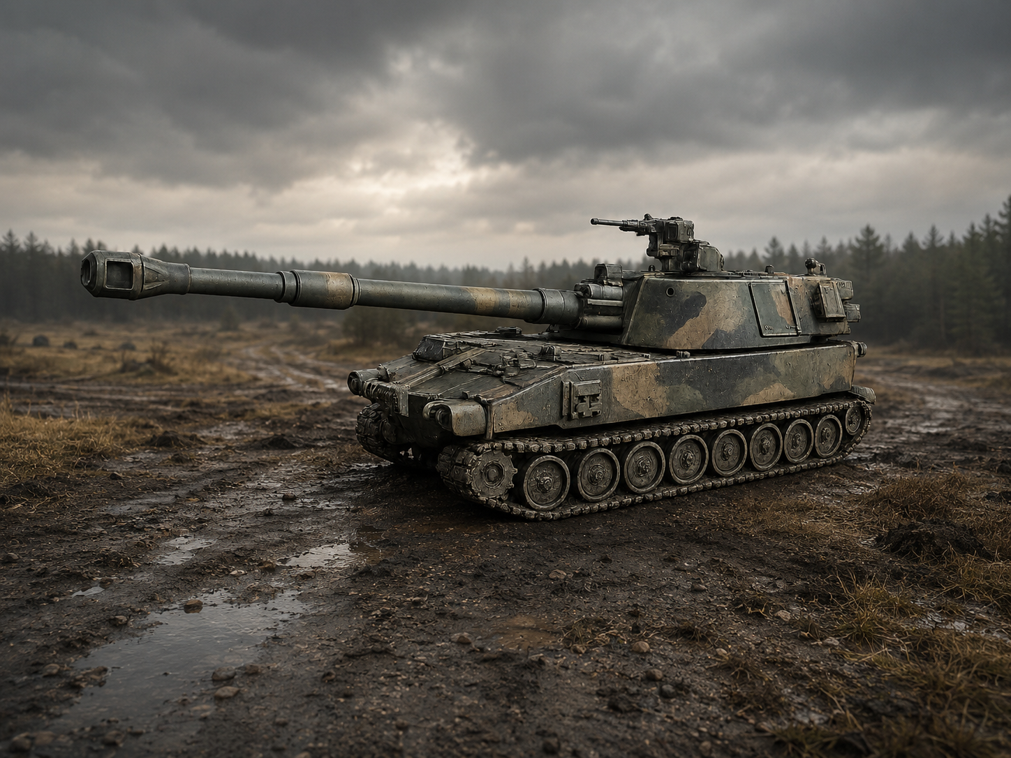 M109A3 155 mm Gepanzerte Selbstfahrlafette