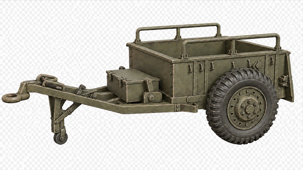 M10 Zweirädriger Munitions- und Lastenanhänger