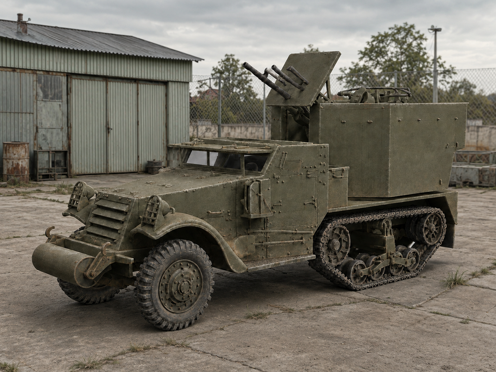 M15A1 CGMC Selbstfahrende Flugabwehrkanone