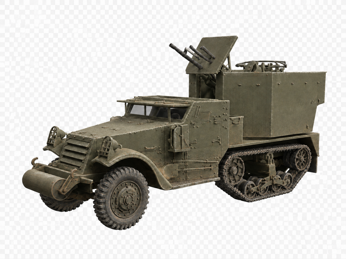 M15A1 CGMC Selbstfahrende Flugabwehrkanone