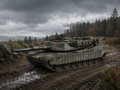 M1A1 Abrams Kampfpanzer TUSK-Elementen