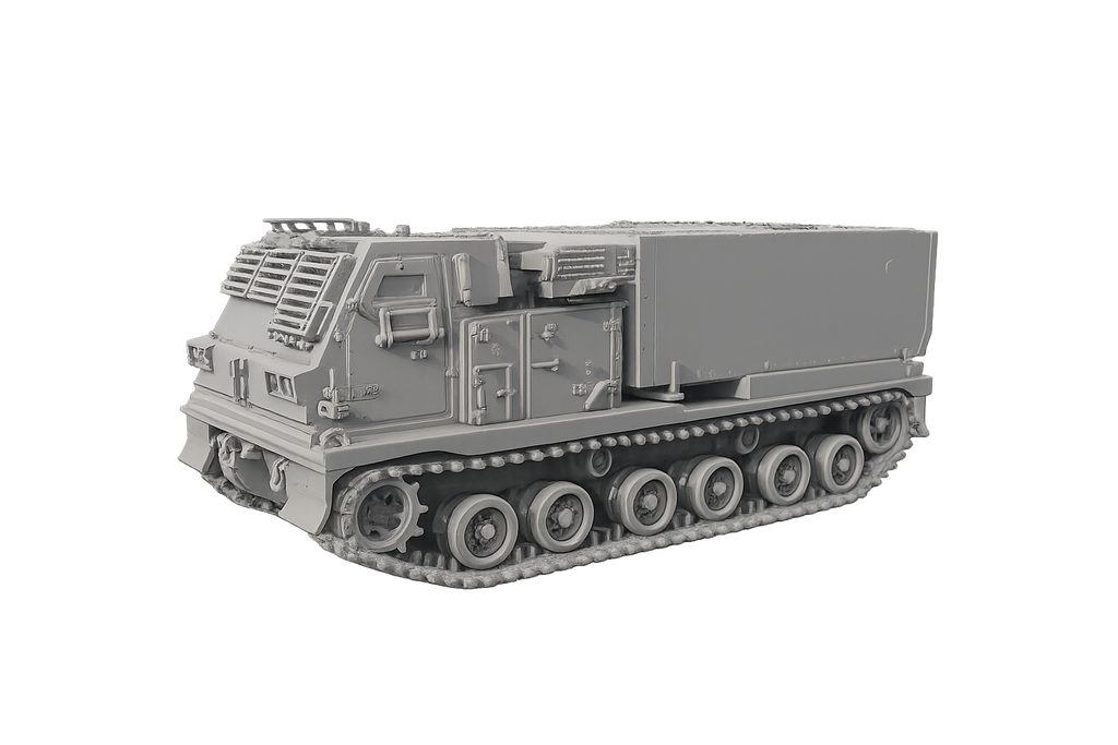 M270 MLRS Gepanzerter Mehrfachraketenwerfer Transport-Modus