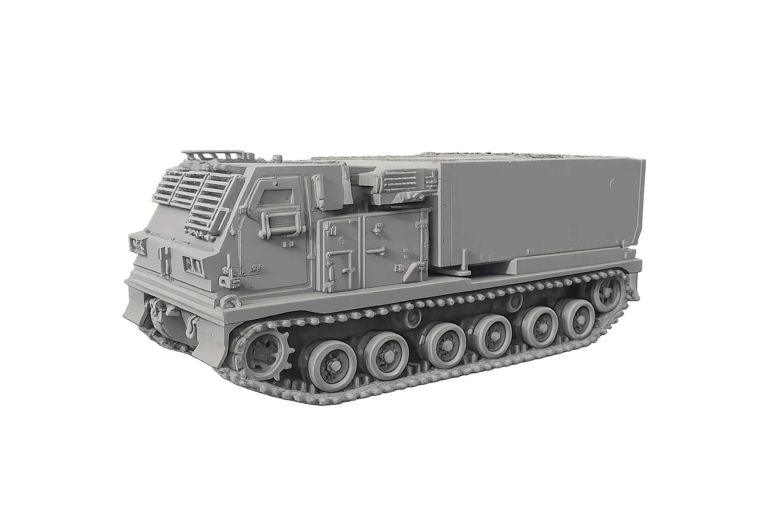 M270 MLRS Gepanzerter Mehrfachraketenwerfer Transport-Modus