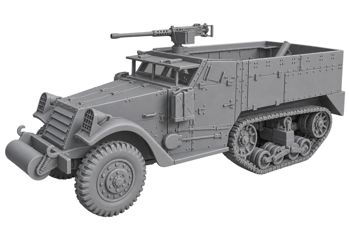M4 81-mm Gepanzerter Halbketten-Mörserträger