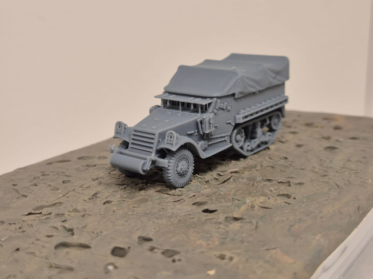 M5 Gepanzerter Halbketten-Mannschaftstransporter Mit aufgezogenem Verdeck